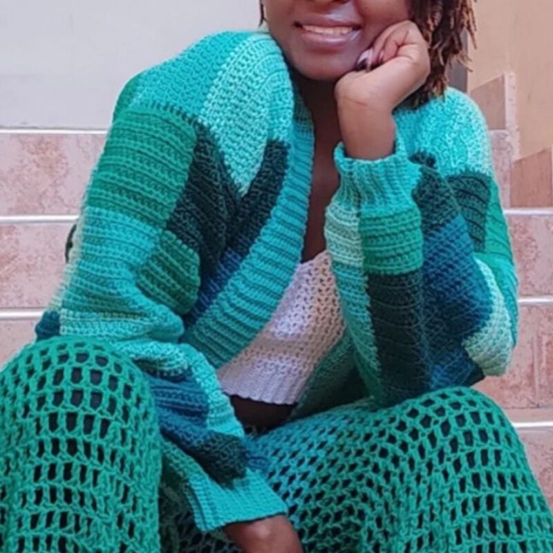 FLO PATCHWORK CARDIGAN