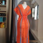 COVER UP DRESS WITH FRINGES/TASSELS