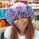 PINK BUCKET RUFFLE HAT